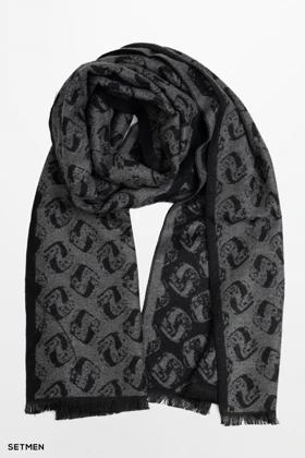 شال گردن مردانه پشمی