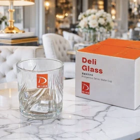 لیوان طرح دار 320 میل DELI