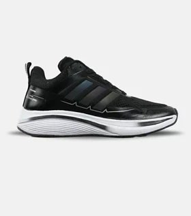 کفش کتانی مردانه و زنانه مشکی سفید ADIDAS BONCE