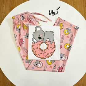 ست تیشرت شلوار انیمیشن کد 834