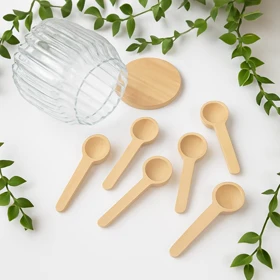 پیمانه ادویه چوبی مینی