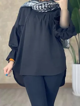 شومیز عروسکی مشکی