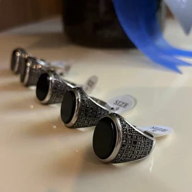 انگشتر مردانه استیل کد am10008