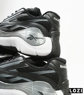 کفش کتانی مشکی طوسی سفید مردانه reebok CROSS FIT