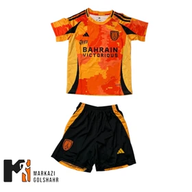 کیت فوتبالی بچه‌گانه لباس سوم پاریس 2025 کد 2017341