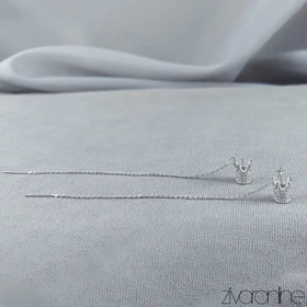 گوشواره بخیه ای مدل تاج 20031