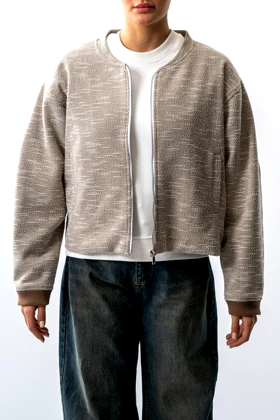 کت بامبر یقه خلبانی زنانه