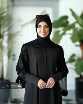 مانتو نگار مشکی