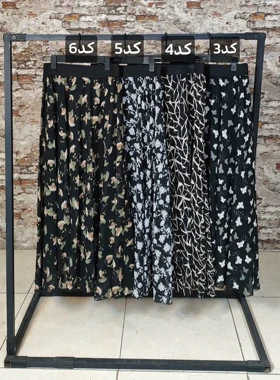 دامن حریر مدل هانا کد 50235