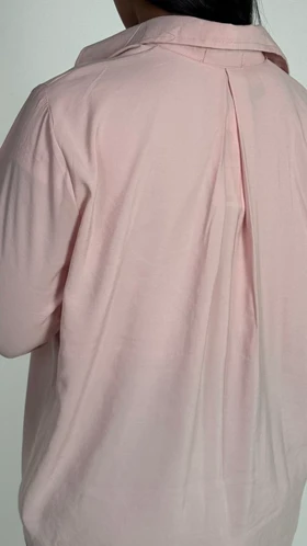 شومیز سیلک پشت پیلی کد 500475