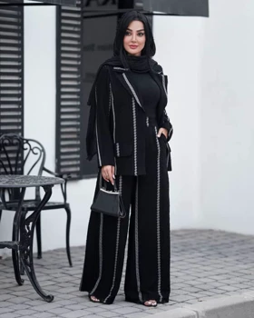 ست شومیز شلوار نیلی