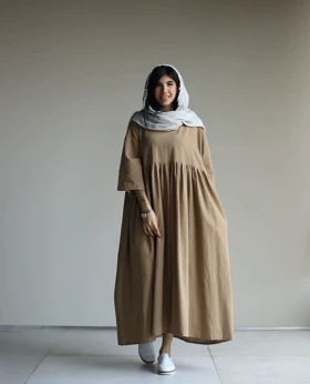 پیراهن چین‌دار ماهک