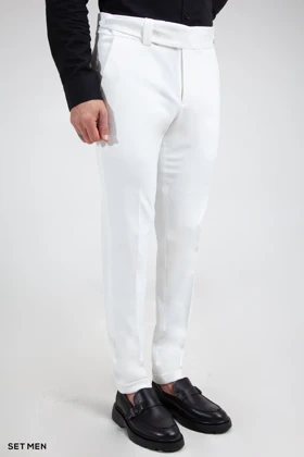 شلوار پارچه ای مردانه کمر پهن ایتالیایی