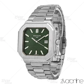 ساعت پتک فیلیپ کوبیتوس مردانه نقره ای صفحه سبز 106934
