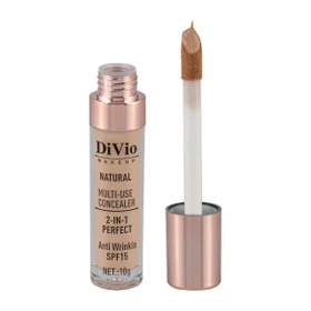 کانسیلر دیویو 2 در 1 حاوی ضدچروک و ضدآفتاب Divio spf15 (D 01)