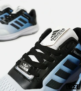 کفش کتانی مردانه آبی مشکی ADIDAS CLOUD Foam