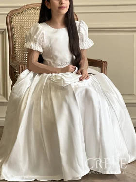 پیراهن ماکسی آستین پفی