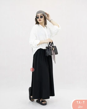 دامن سیلک LVکد 2802