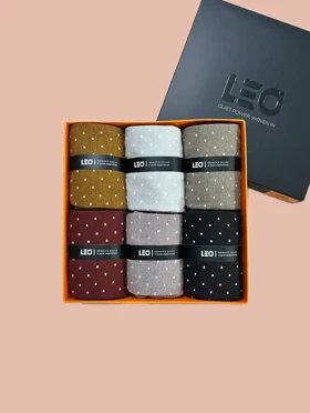 پک جوراب ساق بلند زنانه کلاسیک LEO کد 525