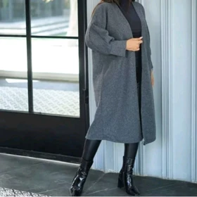 پالتو زنانه بلند فوتر درجه یک