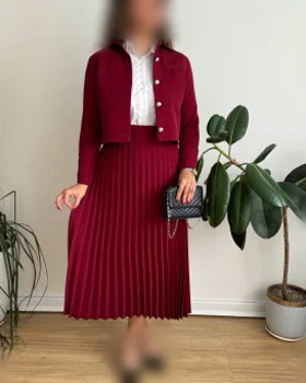 کت دامن پلیسه 3