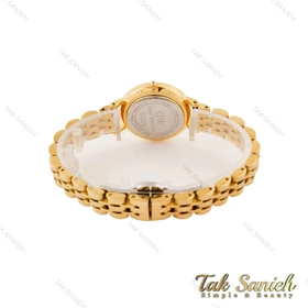 دنیل ولینگتون مینی زنانه طلایی ایندکس نگین DW-5998-24-L