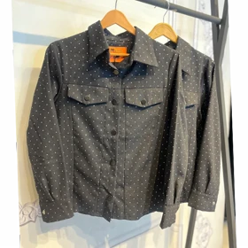 شومیز زنانه(دخترانه)نگین‌دار