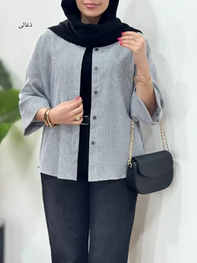 تونیک لینن نگین دوزی یگانه