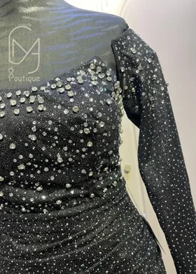 پیراهن ماکسی نگیندوزی