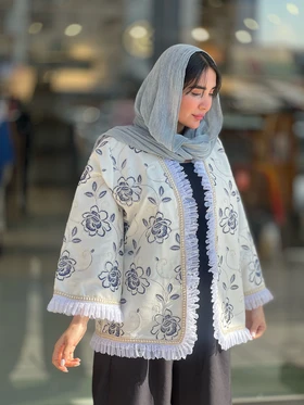 مانتو گلدوزی شده کد 772