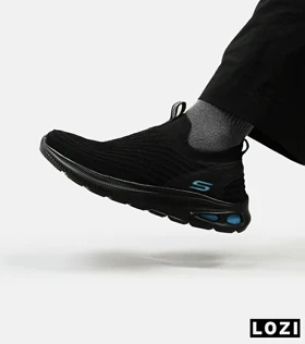 کفش کتانی طبی ورزشی مشکی SKECHERS GoWalk 5 V2