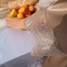 بلوز شلوار الگانت طلایی