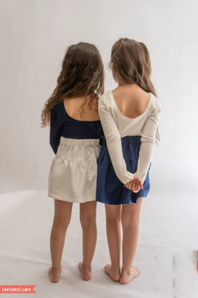 دامن سفید رسمی