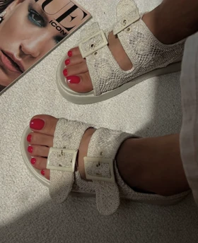 صندل زنانه مکرومه