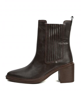 کفش نیم بوت نوک تیز زنانه کش مخفی 8527