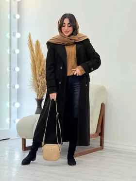 پالتو بلند دو جیب پردیس