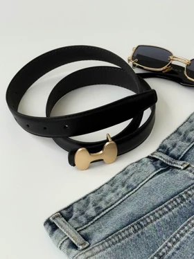 1628- کمربند 3 سانت پلاک دوختی