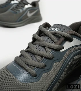 کفش کتانی مردانه خاکستری NIKE air zoom