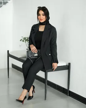 کت شلوار شیک زنانه مدل یکتا کد 2713