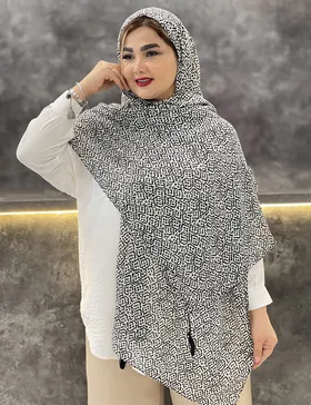شال برشکا طرحدار : L136H
