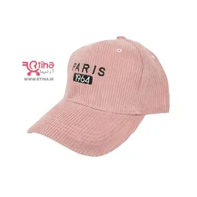 کلاه کپ مخمل کبریتی مدل paris