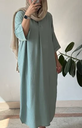 پیراهن مانتویی ساحل 5