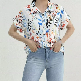 شومیز زنانه هاوایی