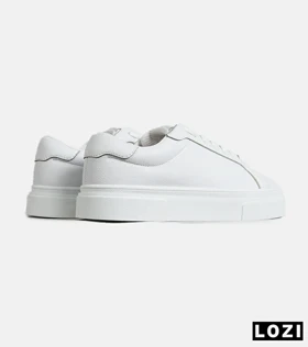 کفش کتانی کژوال مردانه سفید PULL&BEAR مدل 7962