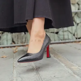 کفش مجلسی چرم زنانه CODE:791