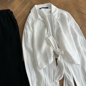 شومیز لینن گره‌ای