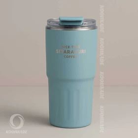 تراول ماگ SITARAYURI دو حالته 600ML (آبی)