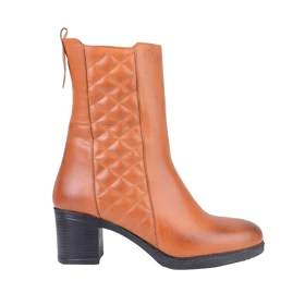 بوت طرحدار چرم زنانه 626