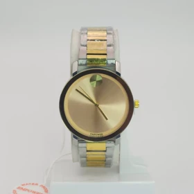 ساعت مچی مردانه امپاور Empower تمام استیل با موتور کوارتز (بند نقره ای طلائی با صفحه طلائی)