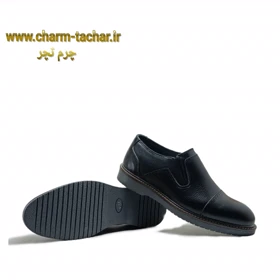 کفش رسمی مردانه بدون بند چرم طبیعی برت کد si985